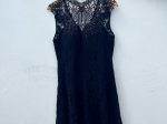 Vestido Azul de Renda Curto Marca Nari