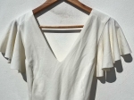 Vestido Branco Curto Saia Balão