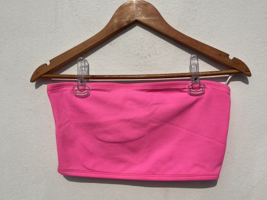 Cropped rosa neon